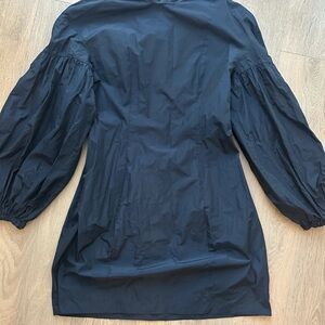 COS Navy Long Sleeve Dress